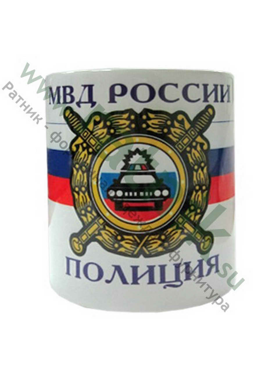 Кружка фарфоровая "МВД России (ДПС) Полиция", арт.М