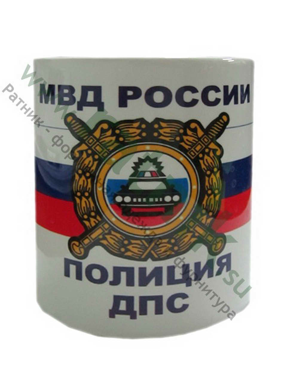 Кружка фарфоровая "МВД России (ДПС) Полиция", арт.М — изображение 2