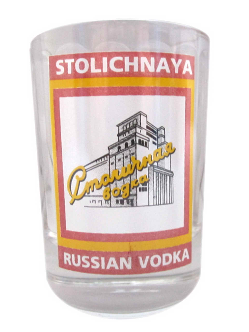 Набор стопок (деколь) "Столичная водка", 50гр., арт.М — изображение 3