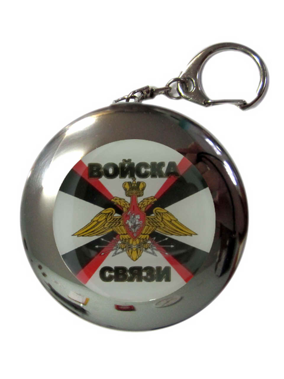 Стаканчик складной металлический (смола) "Войска связи",арт.М — изображение 2