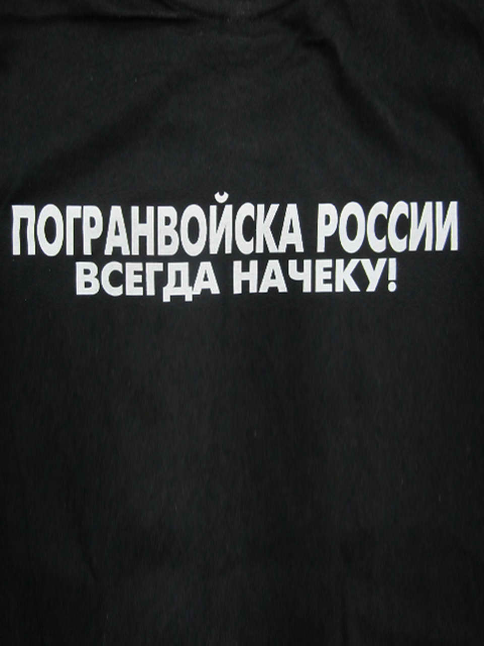 Футболка "Погранвойска России" "Всегда начеку!", короткий рукав — изображение 4