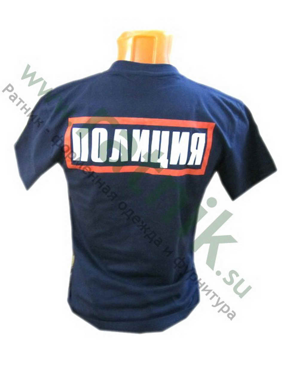 Футболка "Полиция" (шеврон),(арт.М),кор./рукав — изображение 2