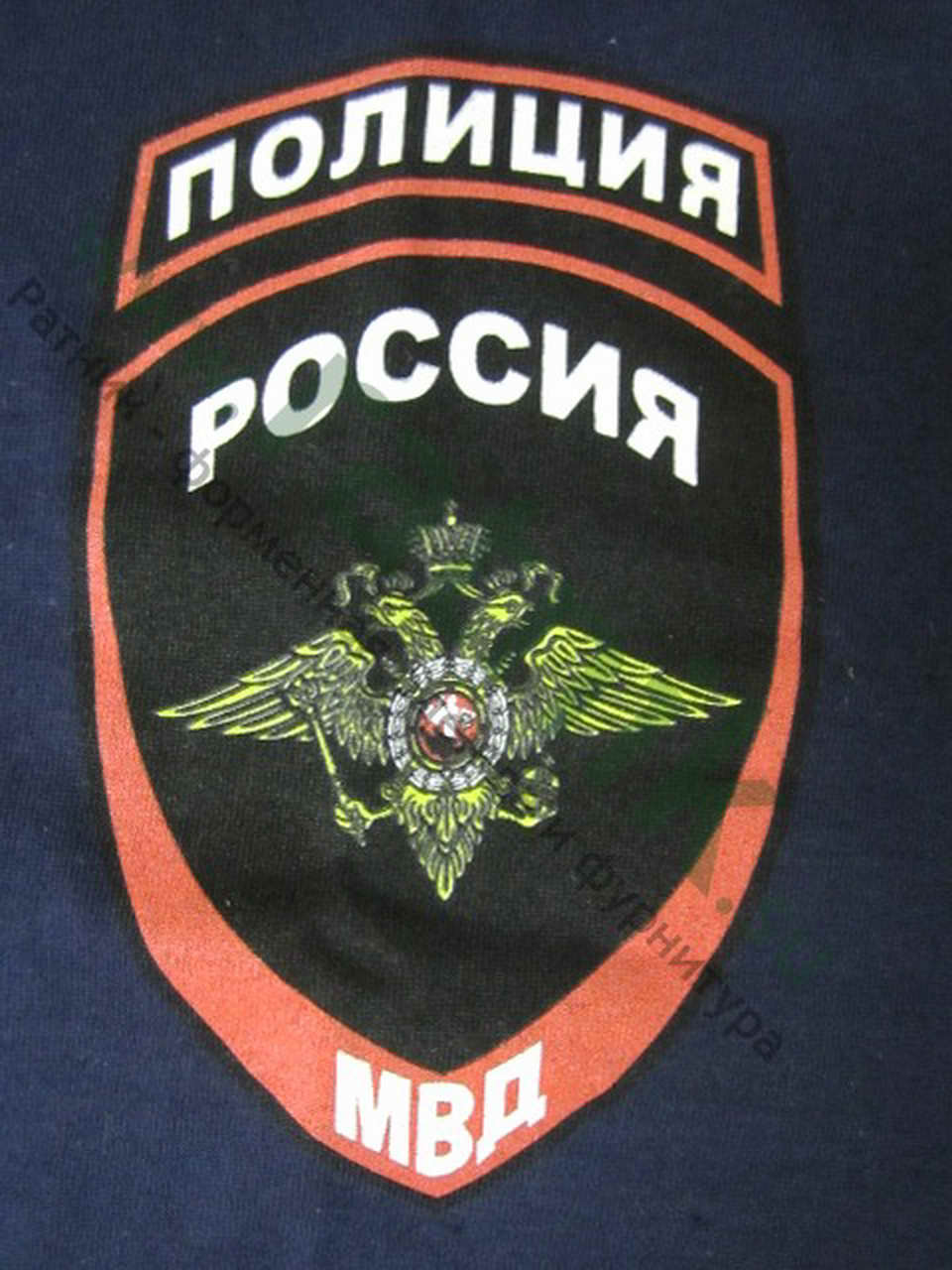 Футболка "Полиция" (шеврон),(арт.М),кор./рукав — изображение 3