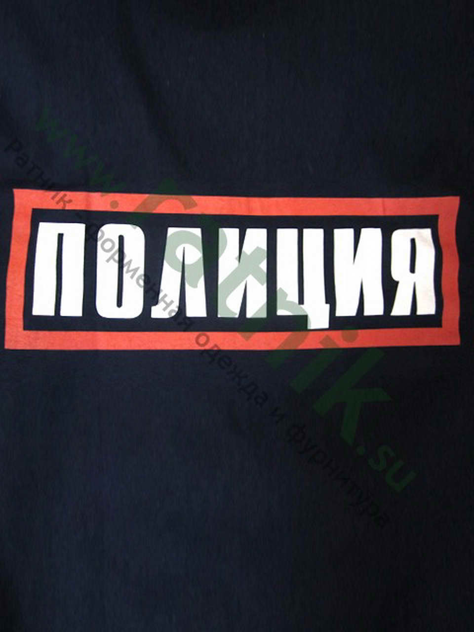 Футболка "Полиция" (шеврон),(арт.М),кор./рукав — изображение 4