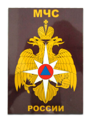 Магнит виниловый (гибкий) МЧС России (орел), арт.М