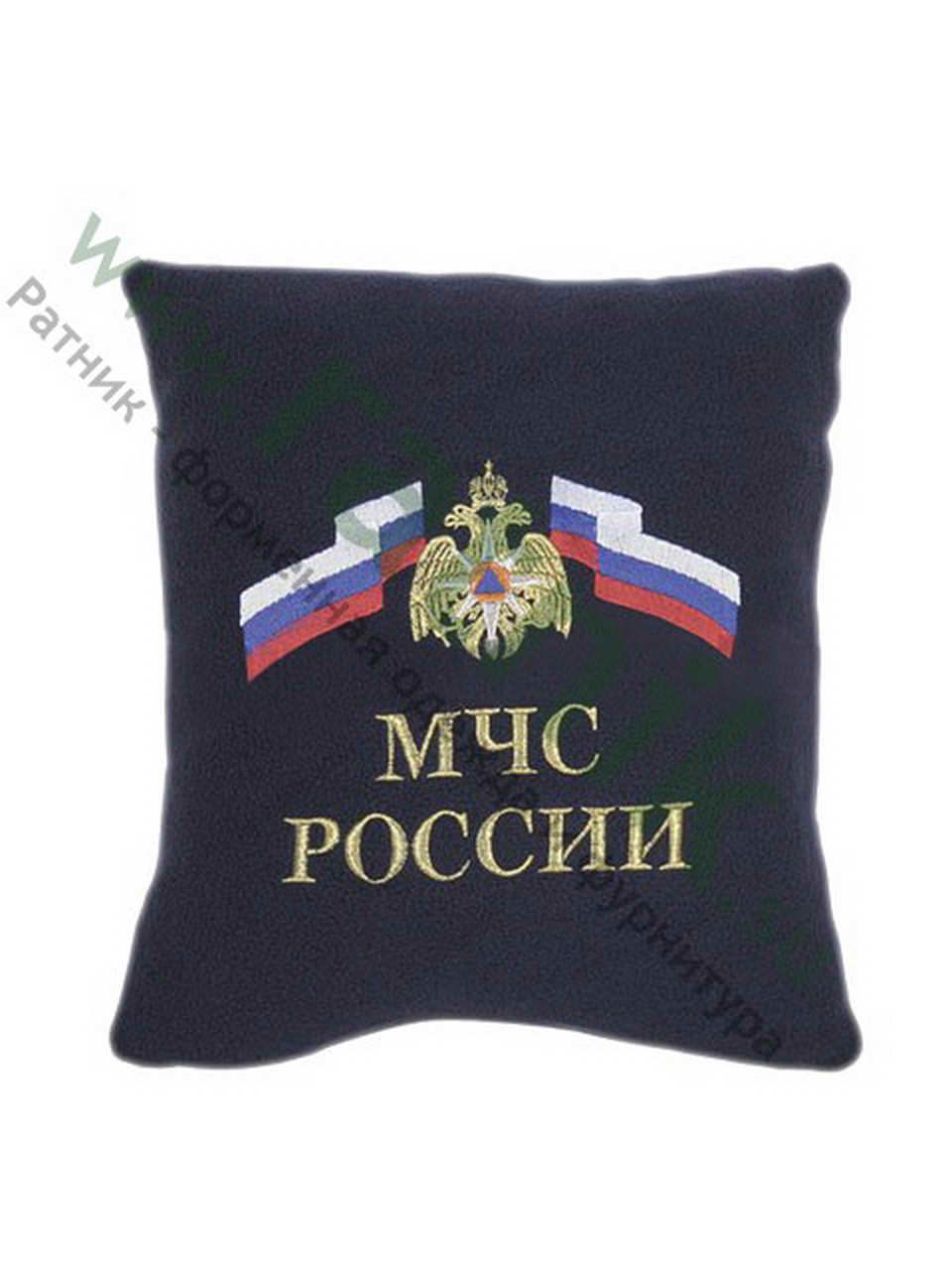 Подушка сувенирная с вышивкой "МЧС России"