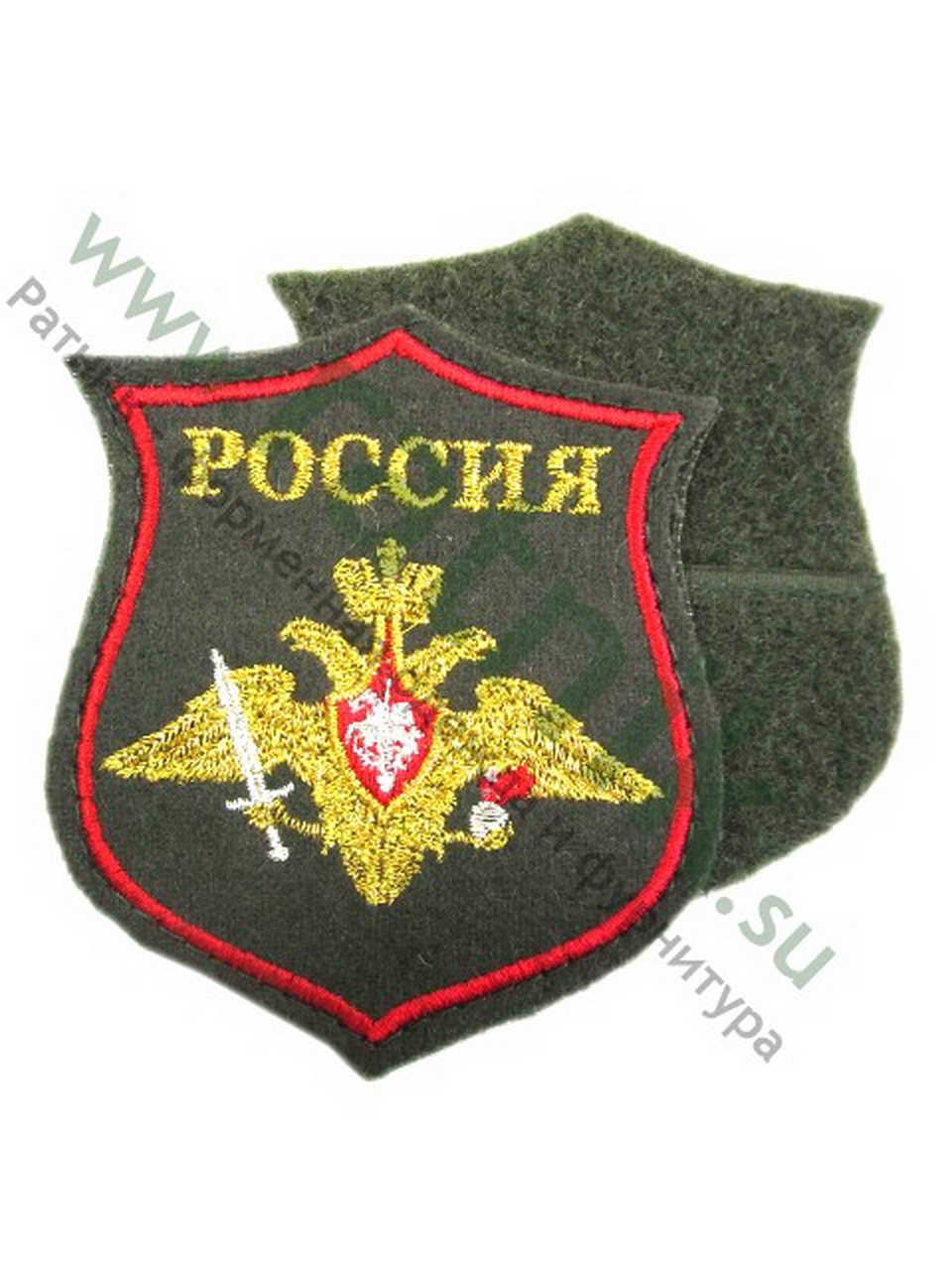 Шеврон выш.нарук. устав. Сухопутные войска, н/о, олива, мн, на липучке