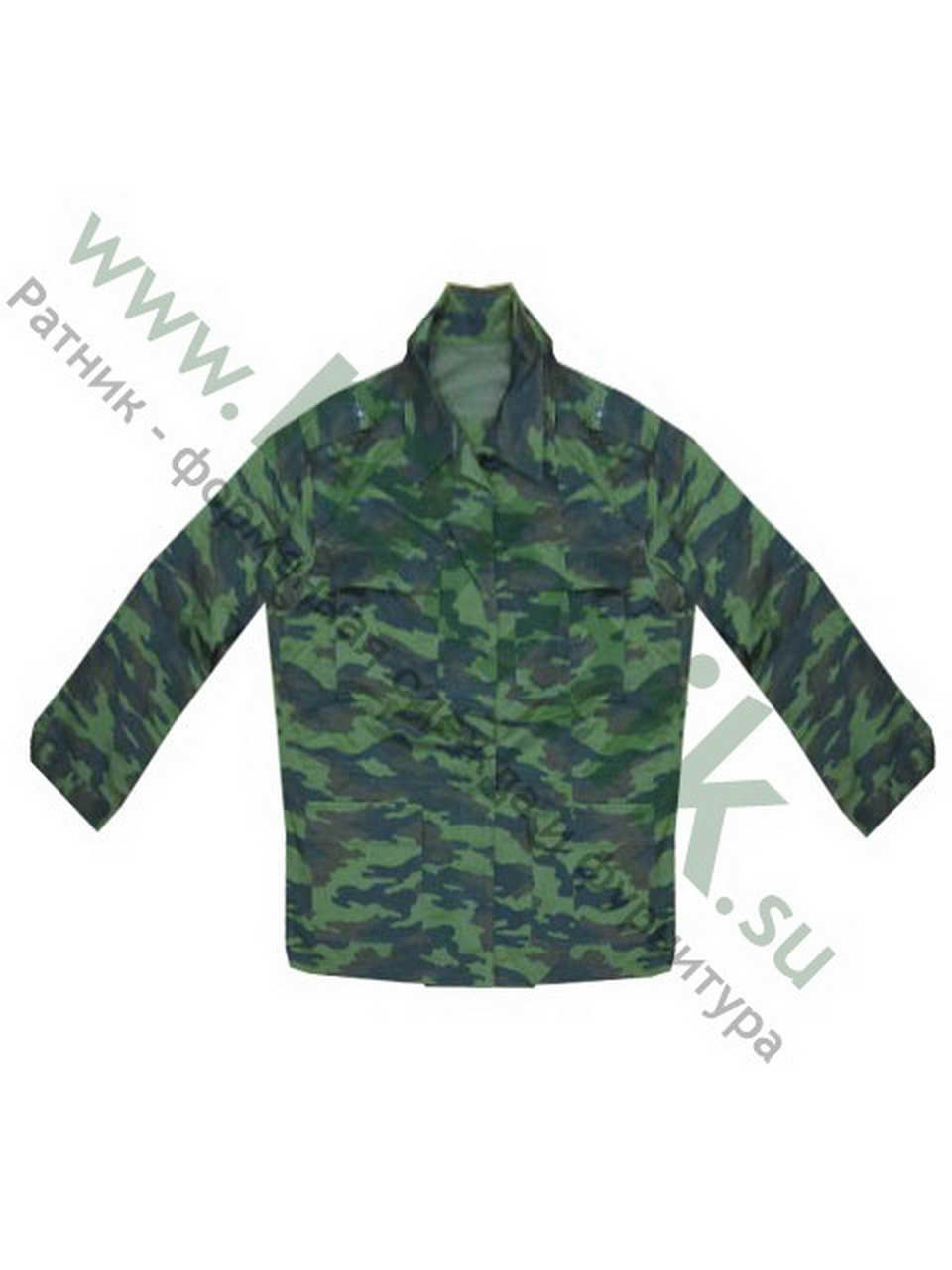 Костюм летний военно-полевой, "Флора", зеленый кмф, ткань диагональ